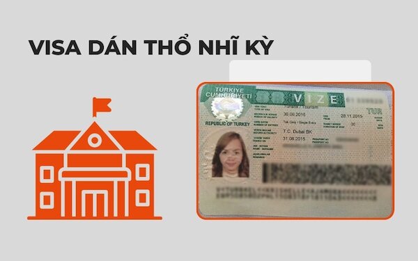 Visa dán Thổ Nhĩ Kỳ