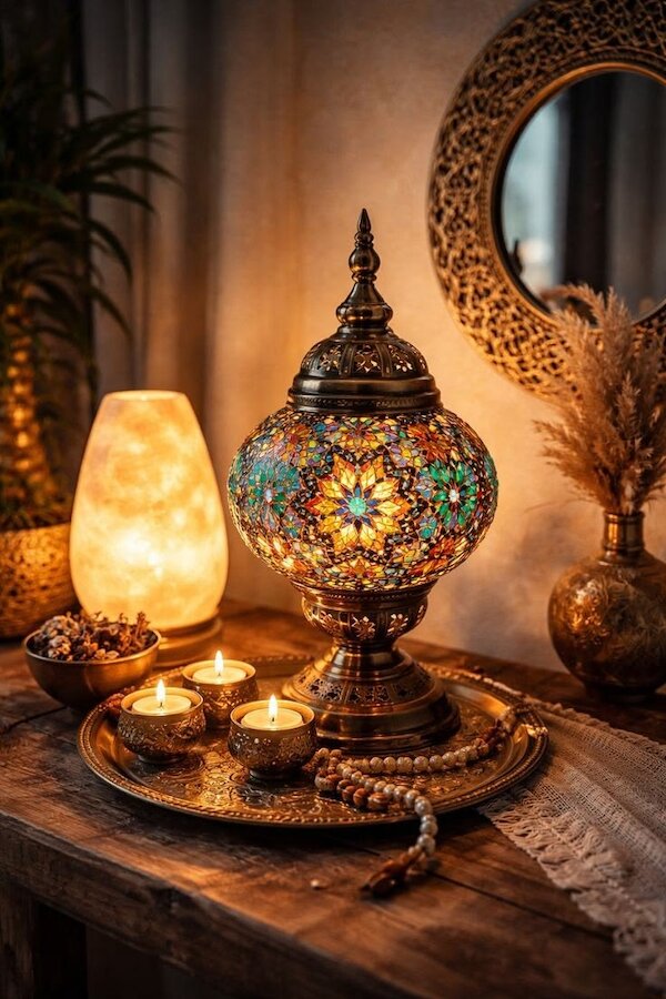 Đèn mosaic Thổ Nhĩ Kỳ